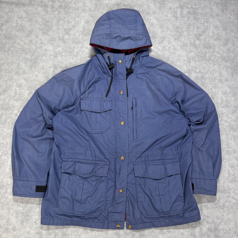 Vintage Eddie Bauer Expedition Outfitter field parka utility jacket womens XL